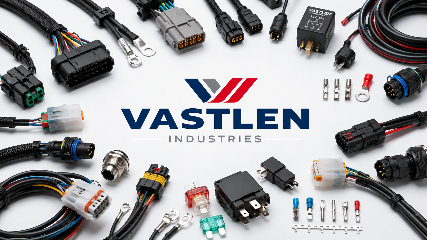 Industrial wire harness and manufacturing environment